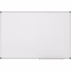 Tableau blanc MAULstandard, plastifié, l x h 3000 x 1200 mm. Produit livré = prémonté, montage final à la charge du client. S ...