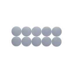 MAUL Solid aimant pour réfrigérateur Plastique Gris 10 pièce(s)