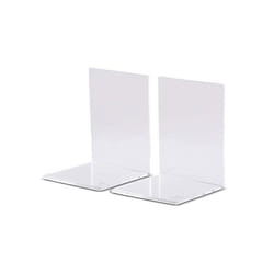 Serre-livres En Acrylique - Maul - 100 X 100 X 130 Mm - Bords Biseautés - Lot De 2