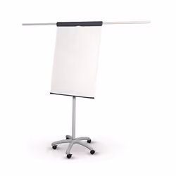 MAUL 6372682, Autonome, 660 x 970 mm, Portrait, Plastique, Acier, Gris, 5 roue(s)