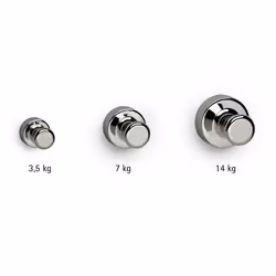 MAUL 6168696 aimant pour réfrigérateur Argent 5 pièce(s) - Vue supplémentaire 5