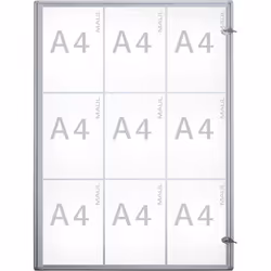 Maul - Vitrine d'affichage, profondeur extérieure 27 mm,