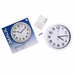 MAUL 9053002 wall/table clock Mur Cercle Blanc - Vue supplémentaire 5