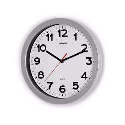 MAUL 9053195 wall/table clock Mur Quartz clock Cercle Argent, Blanc - Vue supplémentaire 4