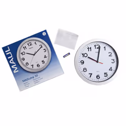 MAUL 9053195 wall/table clock Mur Quartz clock Cercle Argent, Blanc - Vue supplémentaire 5