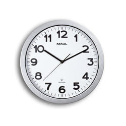 MAUL 9053595 wall/table clock Quartz clock Cercle Argent, Blanc