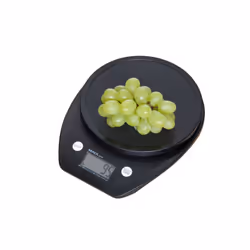 MAUL 1646090 escabeaux de cuisine Noir Rond Balance de ménage électronique