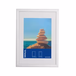 MAUL 1944805, Aluminium, Aluminium, Transparent, Cadre pour une seule photo, Table, Mur, 12 x 17 cm, Rectangulaire