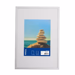 MAUL 1945405, Aluminium, Aluminium, Transparent, Cadre pour une seule photo, Table, Mur, 20 x 29 cm, Rectangulaire
