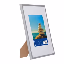 MAUL 1945405 cadre photos Aluminium, Transparent Cadre pour une seule photo