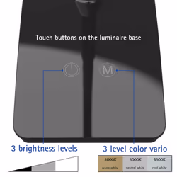 MAUL 8201790 lampe de table Noir