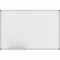 Tableau quadrillé MAULstandard, blanc, quadrillage 20 x 20 mm, l x h 900 x 600 mm. Produit livré = monté. Largeur = 900 mm. H ...