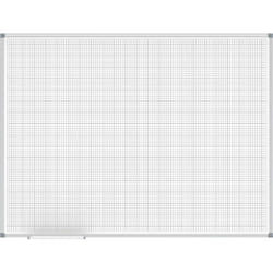 Maul - Tableau quadrillé standard, blanc, quadrillage 10 x