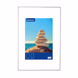 MAUL 1946005, Cadre pour une seule photo, Aluminium, Panneaux MDF, Plastique, Aluminium, Mur, 40 x 60 cm, Rectangulaire