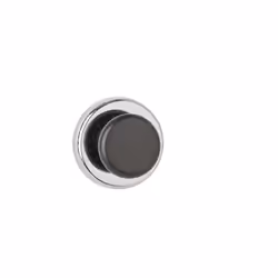 MAUL 6154896, Bouton classique, Noir, Métallique, Acier, 36 mm, 36 mm, 24 mm