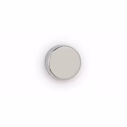 MAUL 6181996, Rond, Néodyme, Argent, Gloss, 1,2 cm, 5 mm