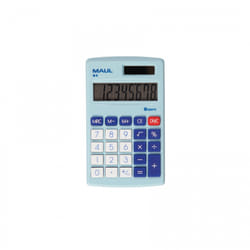 MAUL M 8 calculatrice Poche Calculatrice à écran Bleu, Blanc