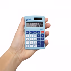 MAUL M 8 calculatrice Poche Calculatrice à écran Bleu, Blanc