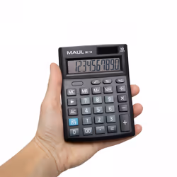MAUL MC 10 calculatrice Poche Calculatrice à écran Noir