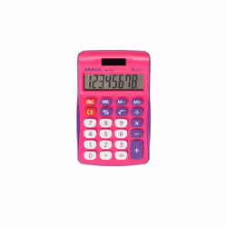 MAUL MJ 450, Poche, Calculatrice à écran, 8 chiffres, 1 lignes, Batterie, Rose