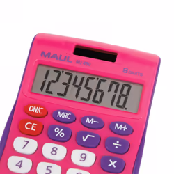 MAUL MJ 450 calculatrice Poche Calculatrice à écran Rose