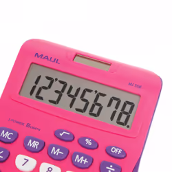 MAUL MJ 550 calculatrice Poche Calculatrice à écran Rose