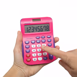MAUL MJ 550 calculatrice Poche Calculatrice à écran Rose - Vue supplémentaire 4