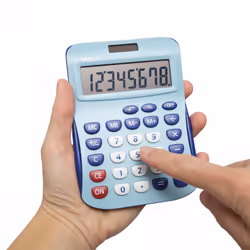 MAUL MJ 550 calculatrice Poche Calculatrice à écran Bleu - Vue supplémentaire 4