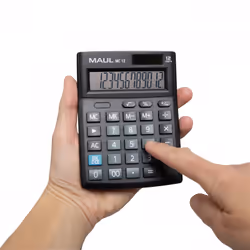 MAUL MC 12 calculatrice Poche Calculatrice à écran Noir - Vue supplémentaire 4