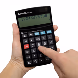 MAUL MTL 600 calculatrice Bureau Calculatrice à écran Noir - Vue supplémentaire 4
