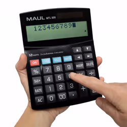 MAUL MTL 800 calculatrice Bureau Calculatrice à écran Noir - Vue supplémentaire 4