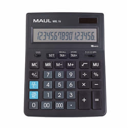MAUL MXL 16 calculatrice Bureau Calculatrice à écran Noir