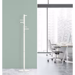 MAUL 9406202 porte-manteaux Colonne 7 crochet(s) Blanc