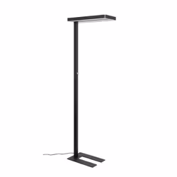 MAUL 8258690, Noir, Home office, Bureau, Aluminium, Métal, 3 ampoule(s), LED, 50000 h