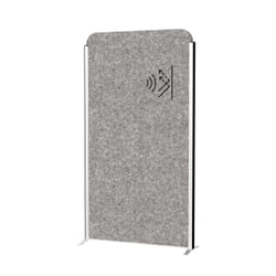 MAUL 9701095 cloison pour espace de travail Plaque de diviseur 1000 x 1820 mm Gris