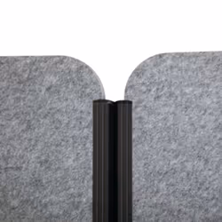 MAUL 9701095 cloison pour espace de travail Plaque de diviseur 1000 x 1820 mm Gris - Vue supplémentaire 4