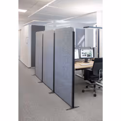 MAUL 9701095 cloison pour espace de travail Plaque de diviseur 1000 x 1820 mm Gris - Vue supplémentaire 5