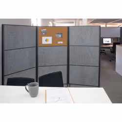 MAUL 9651695 cloison pour espace de travail Plaque de diviseur 1000 x 1820 mm Magnétique Inscriptible - Vue supplémentaire 5