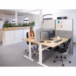 MAUL 9651695 cloison pour espace de travail Plaque de diviseur 1000 x 1820 mm Magnétique Inscriptible - Vue supplémentaire 7