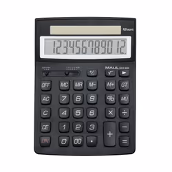 MAUL ECO 950, Poche, Calculatrice basique, 12 chiffres, 1 lignes, Solaire, Noir