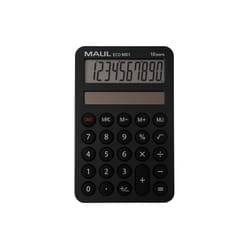 MAUL ECO MD1 calculatrice Poche Calculatrice basique Noir