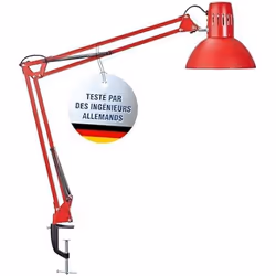 Lampe de bureau - MAUL - MAULstudy - Métal - LED - Pince flexible 360°
