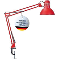 Lampe de bureau - MAUL - MAULstudy - Métal - LED - Pince flexible 360°
