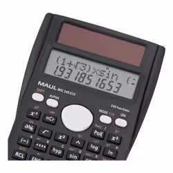 MAUL MSC 240 ECO calculatrice Bureau Calculatrice à écran Noir - Vue supplémentaire 5