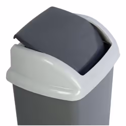 MAUL 9522487 poubelle 24 L Rectangulaire Plastique, Polypropylène (PP) Gris foncé, Blanc - Vue supplémentaire 8