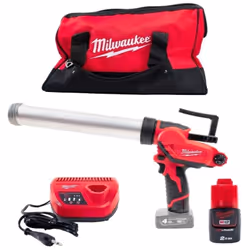Détails Milwaukee M12PCG600A-201B Pistolet à colle : 1780 nm de force de pousséeFonctionne avec toutes les batteries M12 Milw ...