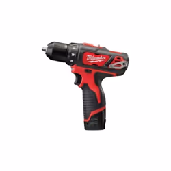 Perceuse-visseuse compacte MILWAUKEE®, mesurant 187 mm de longueur et représentant la solution idéale pour travailler dans de ...