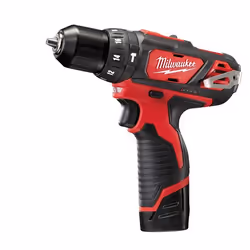 Milwaukee M12 BPD-202C 1,2 kg Noir, Rouge