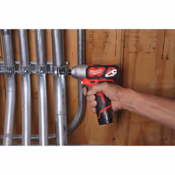 Milwaukee M12 BID-202C 1/4" 2500 tr/min 112 N·m Noir, Rouge 12 V