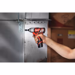 Milwaukee M12 BID-202C 1/4" 2500 tr/min 112 N·m Noir, Rouge 12 V